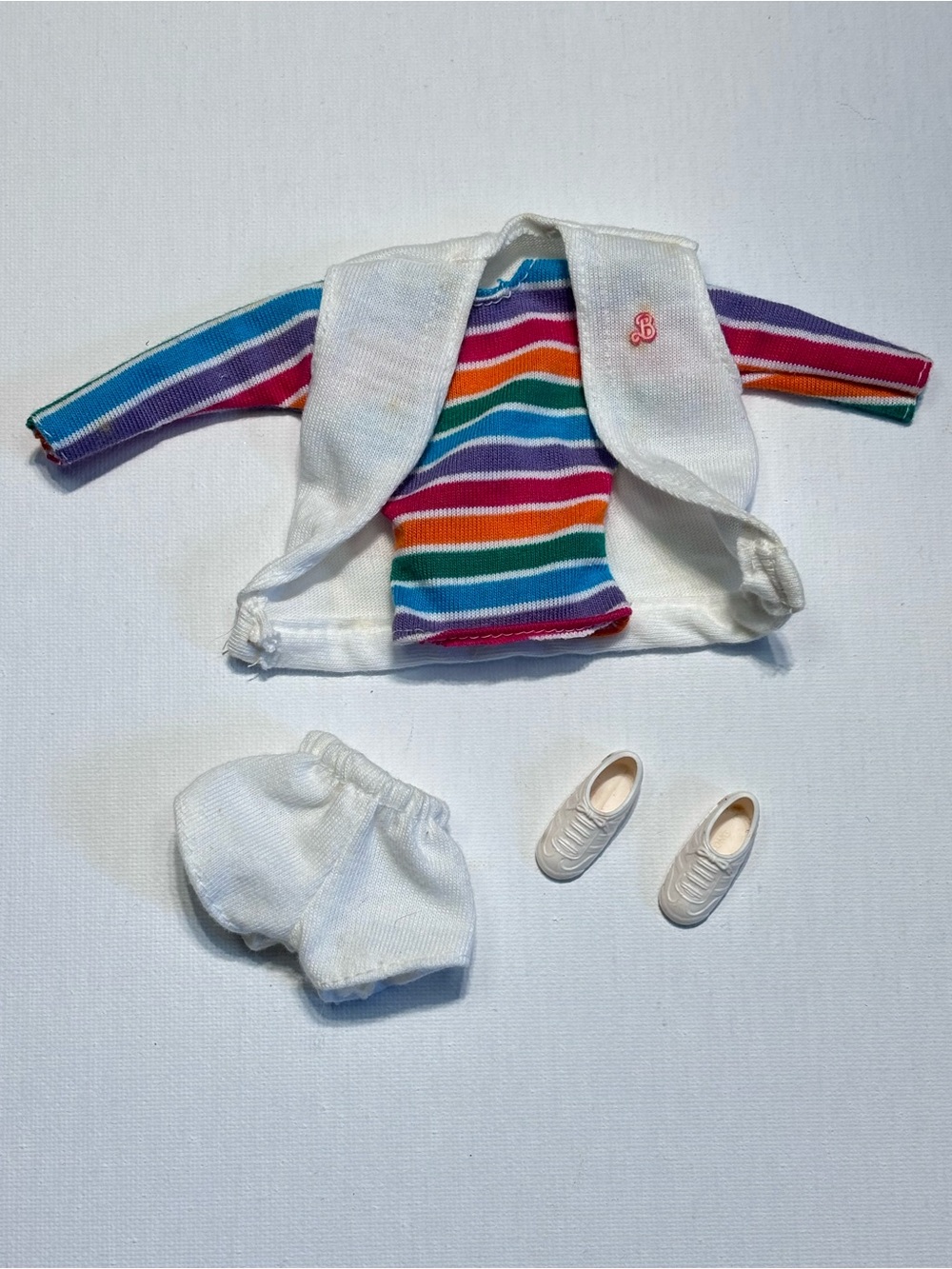 Vintage 1985 Barbie "B" Active Fashions Outfit #2187